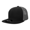 Decky 1052 Blank 6 Panel Trucker Hat, Flat Bill Snapback - 1052