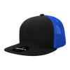 Decky 1052 Blank 6 Panel Trucker Hat, Flat Bill Snapback - 1052