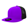 Decky 1052 Blank 6 Panel Trucker Hat, Flat Bill Snapback - 1052