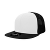 Decky 1052 Blank 6 Panel Trucker Hat, Flat Bill Snapback - 1052