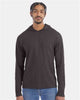 ComfortWash by Hanes GDH280 Unisex Garment-Dyed Jersey Hooded Long Sleeve T-Shirt