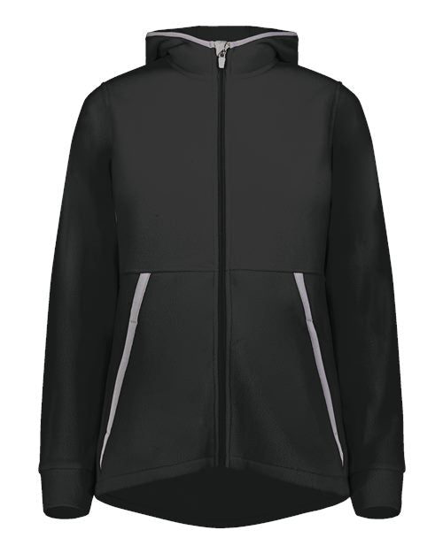 Augusta Sportswear 6860 Women's Eco Revive™ Polar Fleece Hooded Full-Zip Jacket