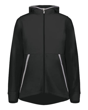 Augusta Sportswear 6860 Women's Eco Revive™ Polar Fleece Hooded Full-Zip Jacket - 