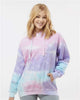 Colortone 8777 Unisex Tie-Dyed Hooded Sweatshirt