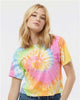 Colortone 1050 Women's Tie-Dyed Crop T-Shirt