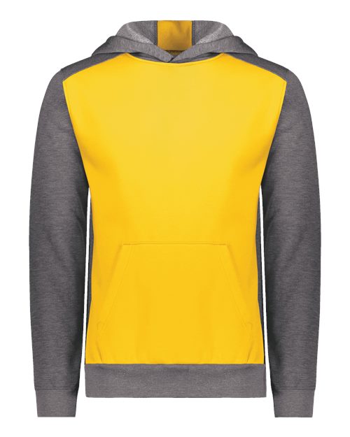 Augusta Sportswear 6866 Youth Eco Revive™ Three-Season Triblend Fleece Hooded Sweatshirt