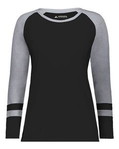 Augusta Sportswear 2917 Women's Triblend Fanatic 2.0 Long Sleeve T-Shirt - 