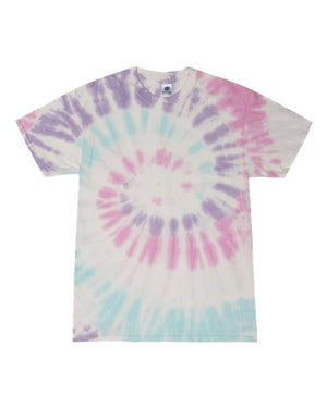 Colortone 1000Y Youth Multi-Color Tie-Dyed T-Shirt - 