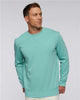 LAT 6935 Unisex Vintage Wash Fleece Crewneck Sweatshirt