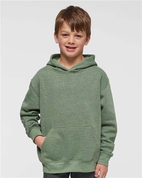 LAT 2296 Youth Fleece Hoodie Sweatshirt