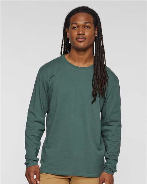 LAT 6918 Men's Fine Jersey Long Sleeve Tee