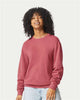 Comfort Colors 1466 Unisex Garment-Dyed Lightweight Fleece Crewneck Sweatshirt