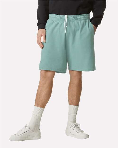 American Apparel 2PQ Unisex Pique Gym Shorts