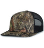 Pacific Headwear 108C Camo Snapback Trucker Cap