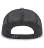 Pacific Headwear 108C Camo Snapback Trucker Cap