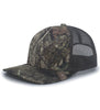 Pacific Headwear 108C Camo Snapback Trucker Cap
