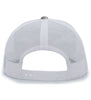 Pacific Headwear 108C Camo Snapback Trucker Cap