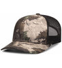 Pacific Headwear 108C Camo Snapback Trucker Cap