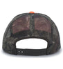 Pacific Headwear 108C Camo Snapback Trucker Cap