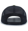 Pacific Headwear 108C Camo Snapback Trucker Cap