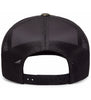 Pacific Headwear 108C Camo Snapback Trucker Cap