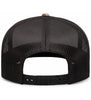 Pacific Headwear 108C Camo Snapback Trucker Cap