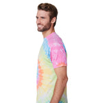 Colortone 1090 Festival Tie-Dyed Burnout T-Shirt