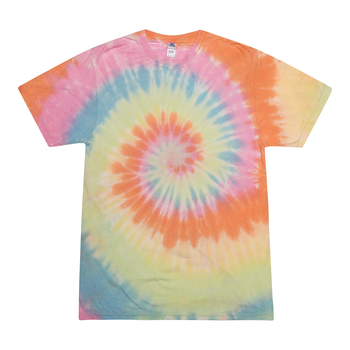 Colortone 1090 Festival Tie-Dyed Burnout T-Shirt