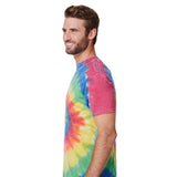 Colortone 1090 Festival Tie-Dyed Burnout T-Shirt