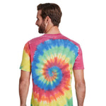 Colortone 1090 Festival Tie-Dyed Burnout T-Shirt