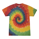 Colortone 1090 Festival Tie-Dyed Burnout T-Shirt