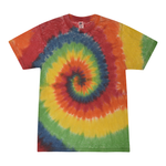 Colortone 1090 Festival Tie-Dyed Burnout T-Shirt