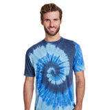 Colortone 1090 Festival Tie-Dyed Burnout T-Shirt