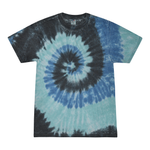 Colortone 1090 Festival Tie-Dyed Burnout T-Shirt