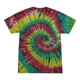 Colortone 1090 Festival Tie-Dyed Burnout T-Shirt