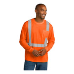 CornerStone ANSI 107 Class 2 Mesh Long Sleeve Tee CS201