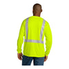 CornerStone ANSI 107 Class 2 Mesh Long Sleeve Tee CS201