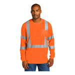 CornerStone ANSI 107 Class 3 Mesh Long Sleeve Tee CS203