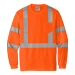 CornerStone ANSI 107 Class 3 Mesh Long Sleeve Tee CS203