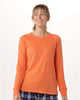 Boxercraft BW3166 Women's Solid Preppy Patch Long Sleeve T-Shirt