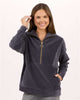 Boxercraft BW5203 Women's Manchester Corded Quarter-Zip Pullover