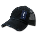 Decky 110 - 6 Panel Low Profile Relaxed Vintage Trucker Cap - CASE Pricing - Picture 7 of 9