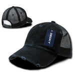 Decky 110 - 6 Panel Low Profile Relaxed Vintage Trucker Cap - CASE Pricing - Picture 8 of 9