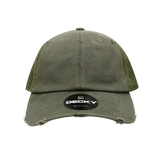 Decky 110 6 Panel Low Profile Relaxed Vintage Trucker Cap