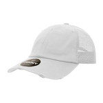 Decky 110 6 Panel Low Profile Relaxed Vintage Trucker Cap - CASE Pricing