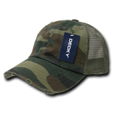 Decky 110 6 Panel Low Profile Relaxed Vintage Trucker Cap