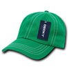 Decky 111 6 Panel Low Profile Relaxed Contra-Stitch Dad Hat, Contrast Stitch Cap - CASE Pricing