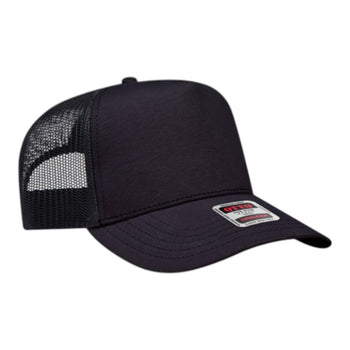 OTTO 32-934 OTTO CAP 5 Panel Mid Profile Mesh Back Trucker Hat
