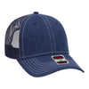 OTTO 83-509 OTTO CAP 6 Panel Low Profile Mesh Back Trucker Hat