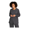 Wink Unisex WorkFlex Snap-Front Scrub Jacket WW3080 WonderWink